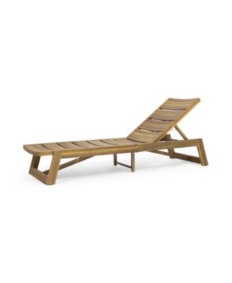 Streamdale Acacia Wood Chaise Lounge Set (Set Of 2)