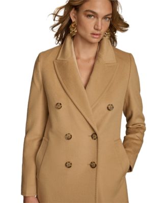 Women's Double-Breasted Reefer Coat