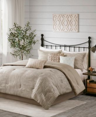 Walter Seersucker 7-Pc. Comforter Set, King