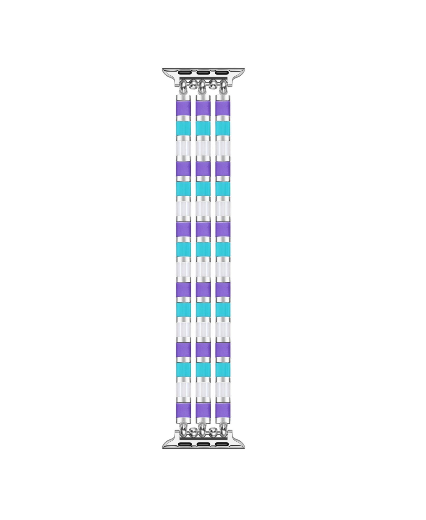 Ремешок для часов Posh Tech Slim Bracelet Band for Apple Watch 44,45,46,49mm, цвет: Синий — фото 4