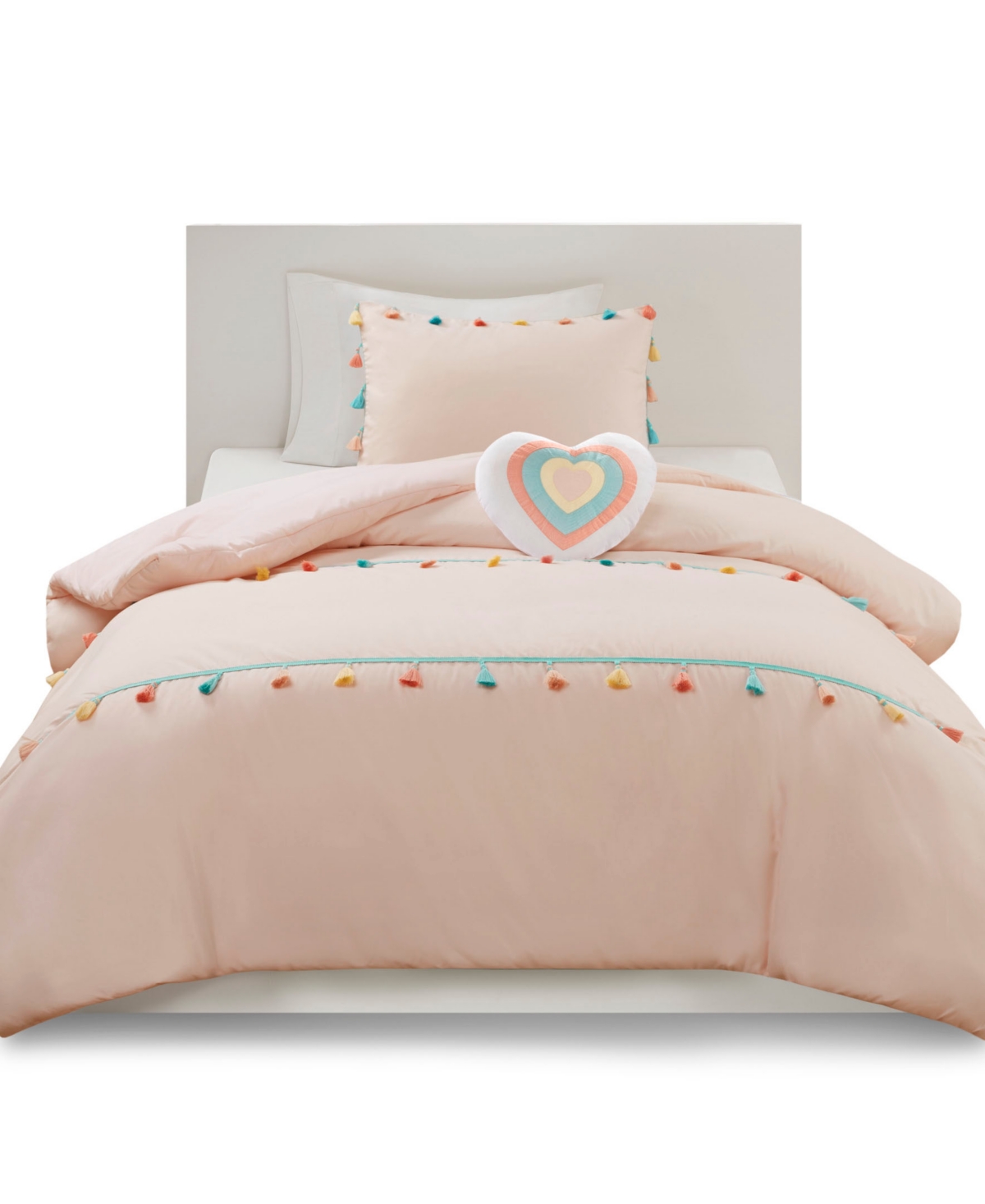 Intelligent Design Tessa Tassel 3-Pc. Comforter Set, Twin