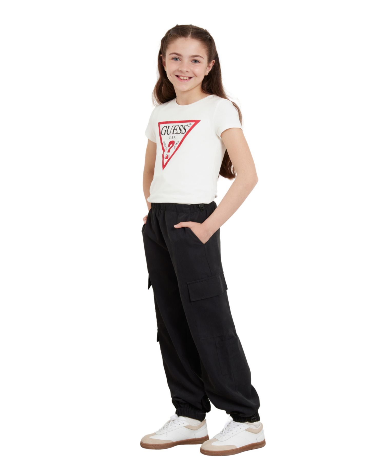 Big Girls Parachute Cargo Pants