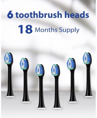 Electric Toothbrush Replacement Heads, 6 Packs