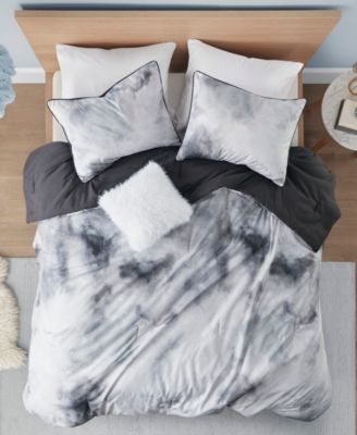 Cassiopeia Watercolor Tie Dye 3-Pc. Comforter Set, Twin/Twin XL