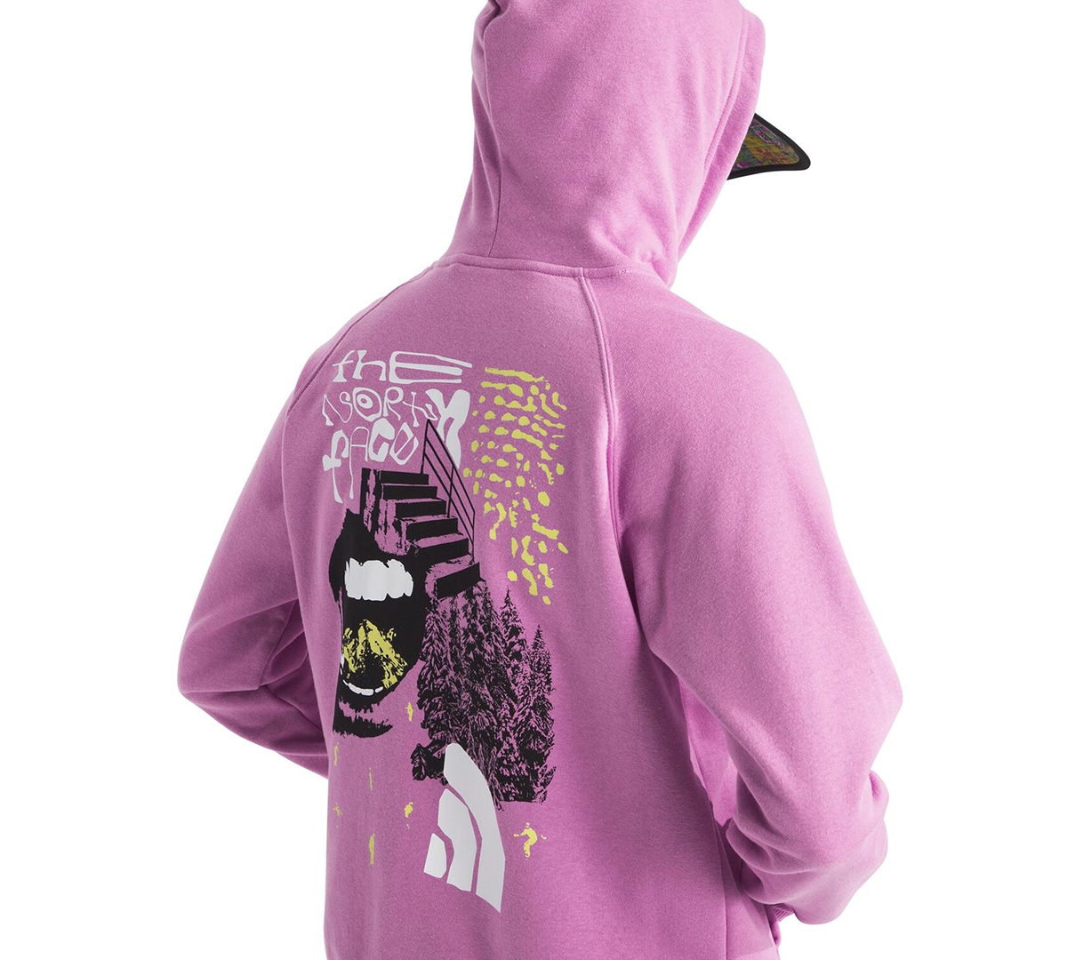 The North Face Women's Snow Graphic Pull-On Hoodie -Snow