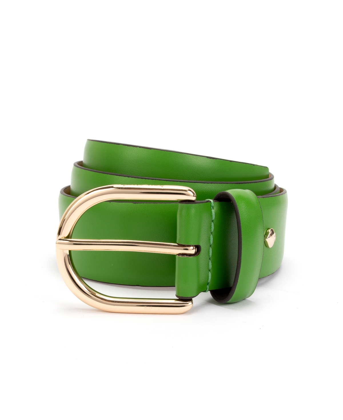 Women's 35mm Feather Edge Belt - Kate Spade Green