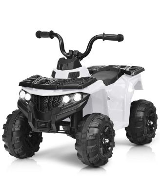 6V Battery Powered Kids Electric Ride on ATV-White