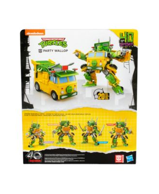 Transformers Collaborative Teenage Mutant Ninja Turtles x Transformers Party Wallop Action Figure