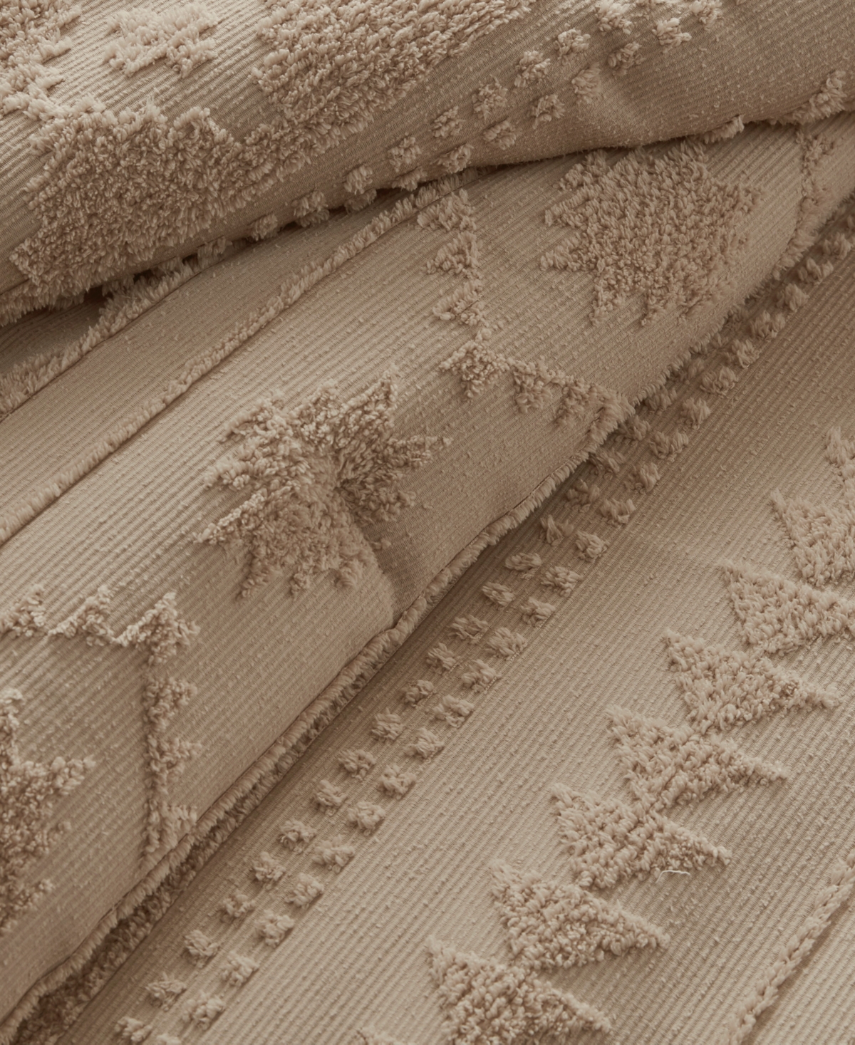 Woolrich Breckenridge Chenille Oversized 3-pc. Comforter Set, King/california King In Tan