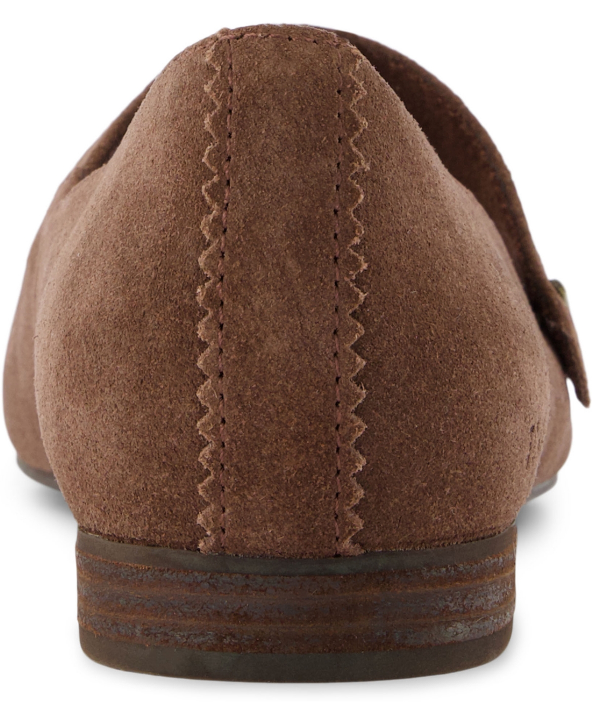 Shop Toms Women's Bianca Mary Jane Flats In Dark Brown Suede