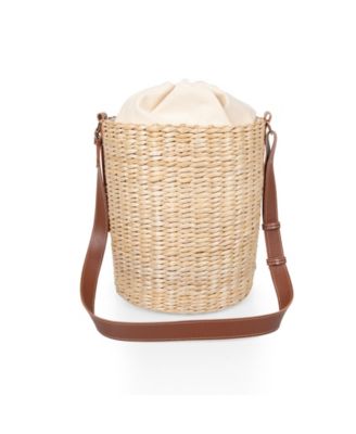 Palermo Rush Insulated Bucket Tote with Leather Straps