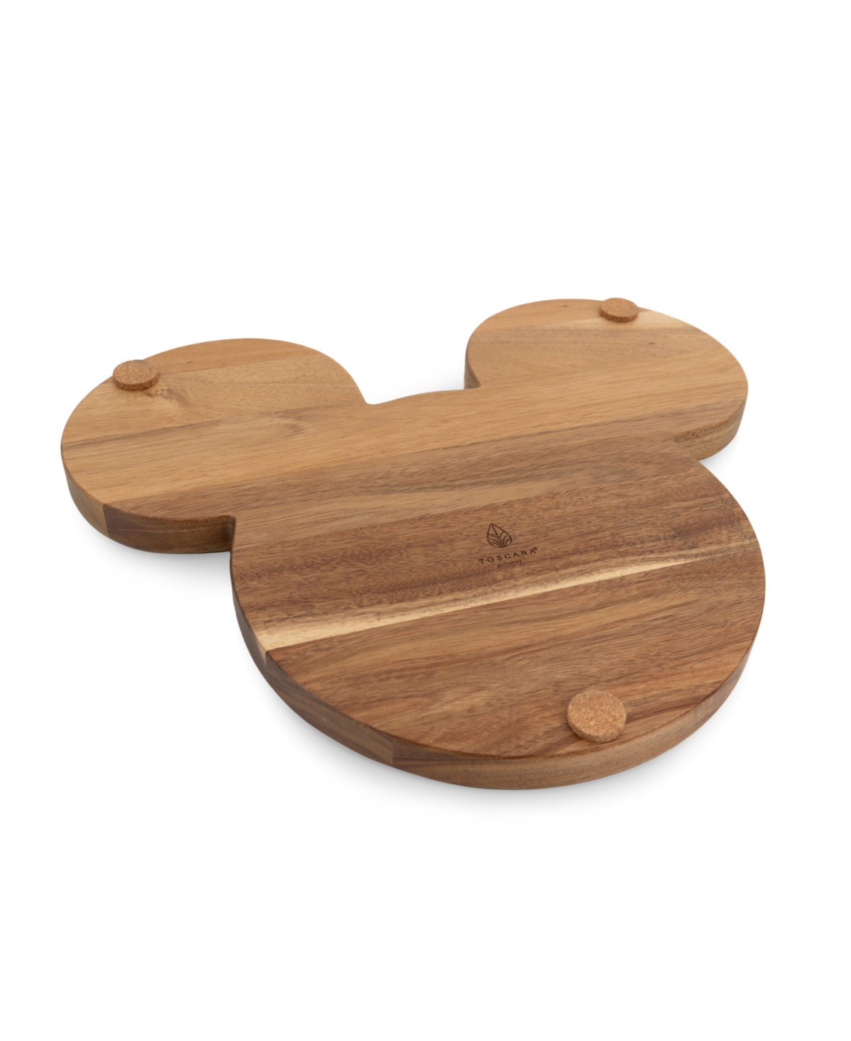 Toscana Disney Mickey Mouse Acacia Serving Board In Acacia Wood