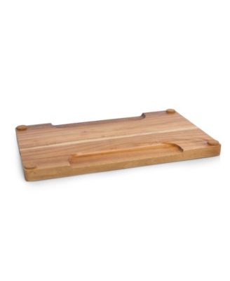Ventana Glass and Acacia Cheese Board and Knife Set
