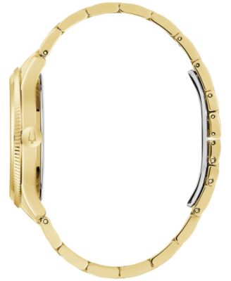 Men's Gold-Tone Stainless Steel Bracelet Watch 42mm