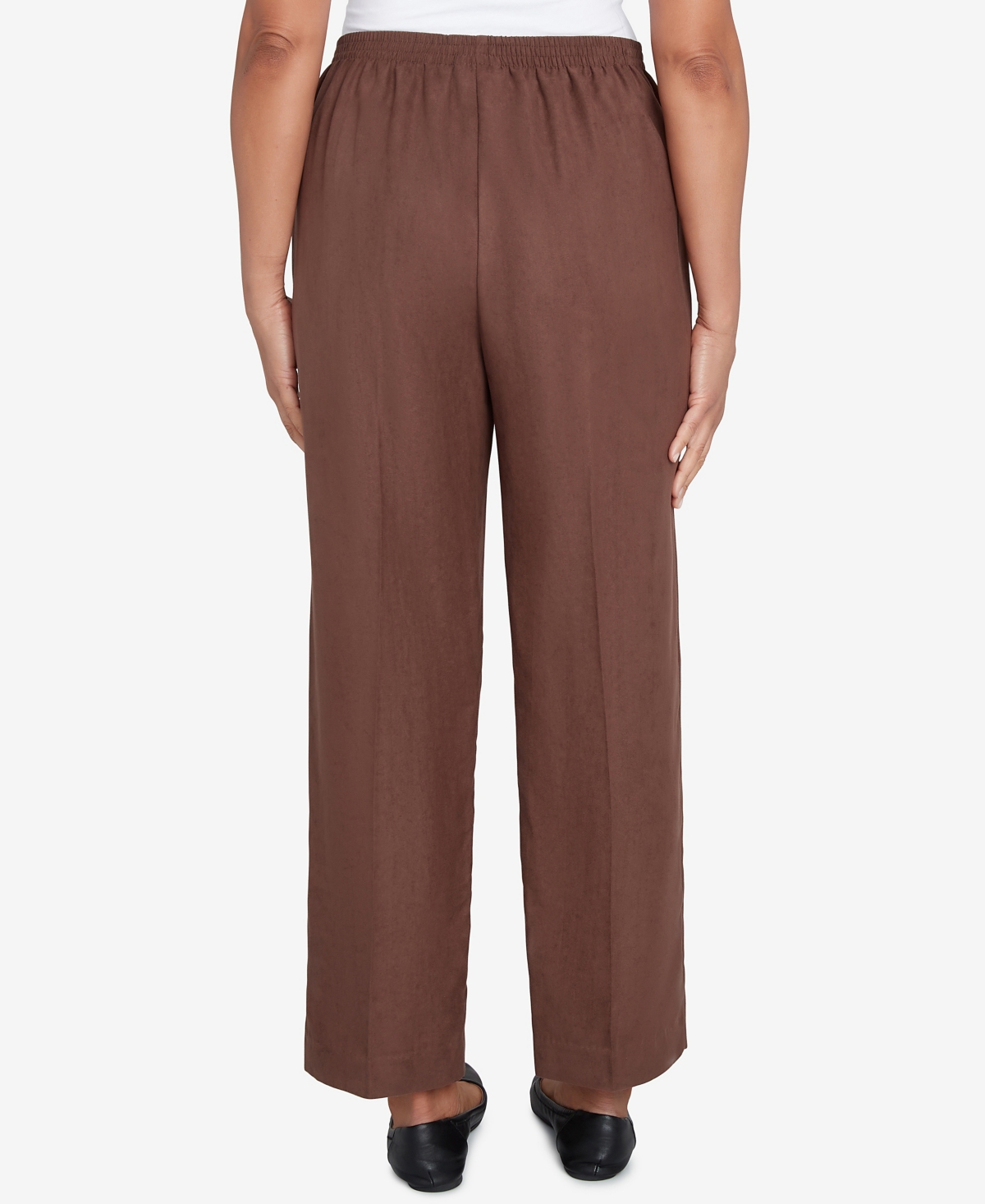 Alfred Dunner Petite Wine Country Classic Slant Pocket Medium Length Pants