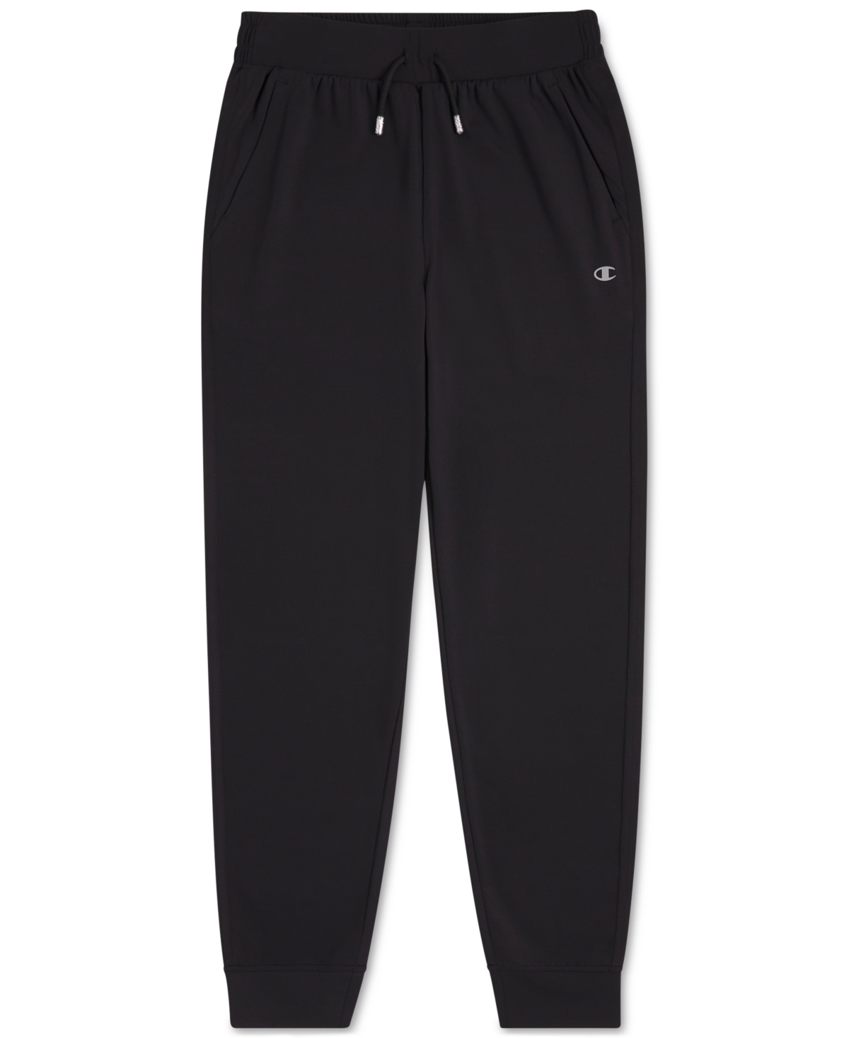 CHAMPION BIG GIRLS LOGO CLASSIC STRETCH JOGGERS 