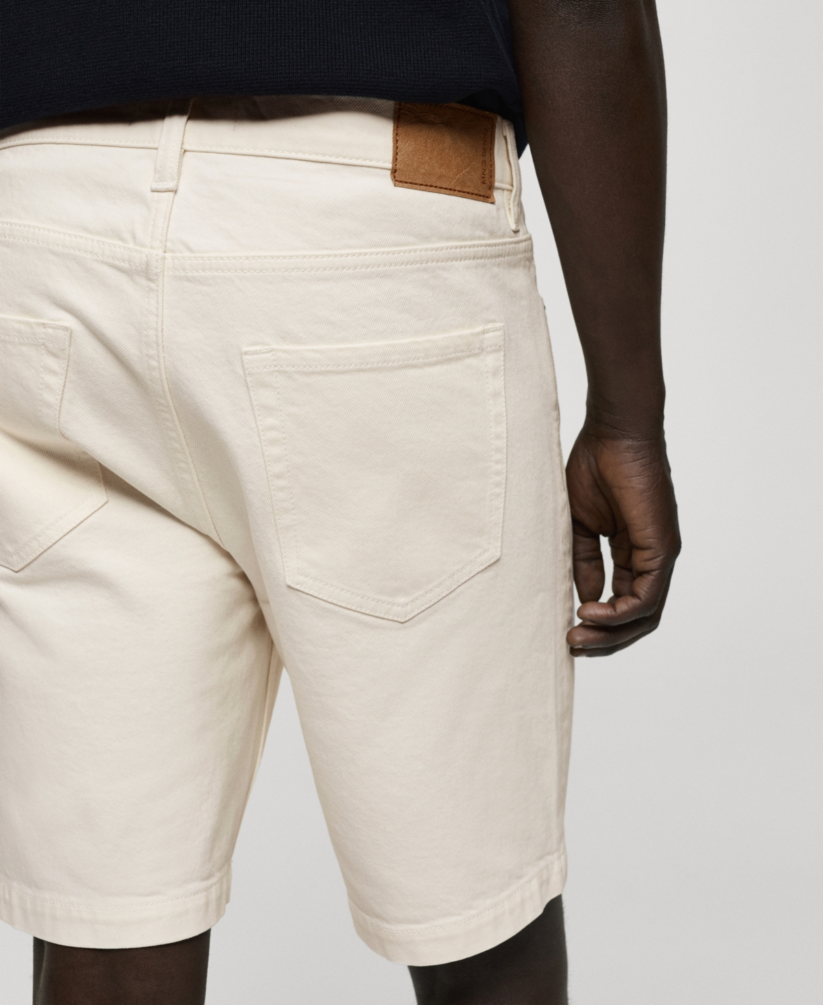 Mango Men's Denim Bermuda Shorts