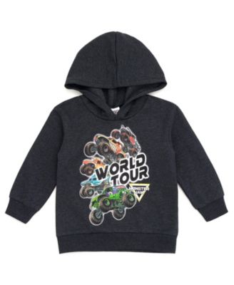 Toddler Boys Grave Digger Monster Mutt Megalodon Fleece Pullover Hoodie & Pants to