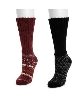 Women's Slouch Heat Retainer Sock (2 Pair Pack)