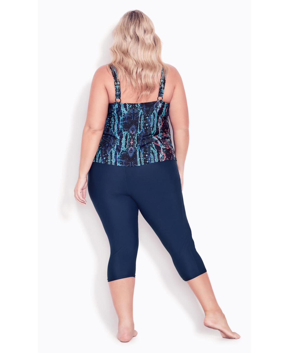 Avenue Plus Size Swim Capri