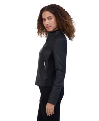 Glenbrook lightweight Women's leather Racer jacket