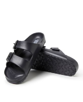 EcoCozy Women's Sustainable Double Buckle Sandal