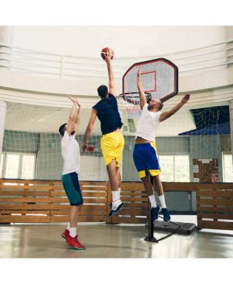 43 Inch Indoor Outdoor Height Adjustable Basketball Hoop