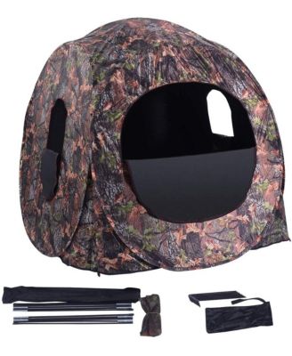 Portable Pop up Ground Camo Blind Hunting Enclosure