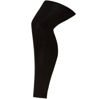 Women's Plus Size Plush Lined Footless Leggings
