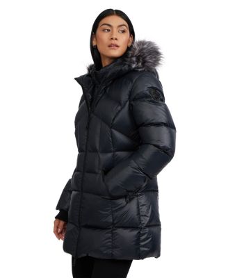Women's Ares Fixed Hood Puffer with Fixed Bib