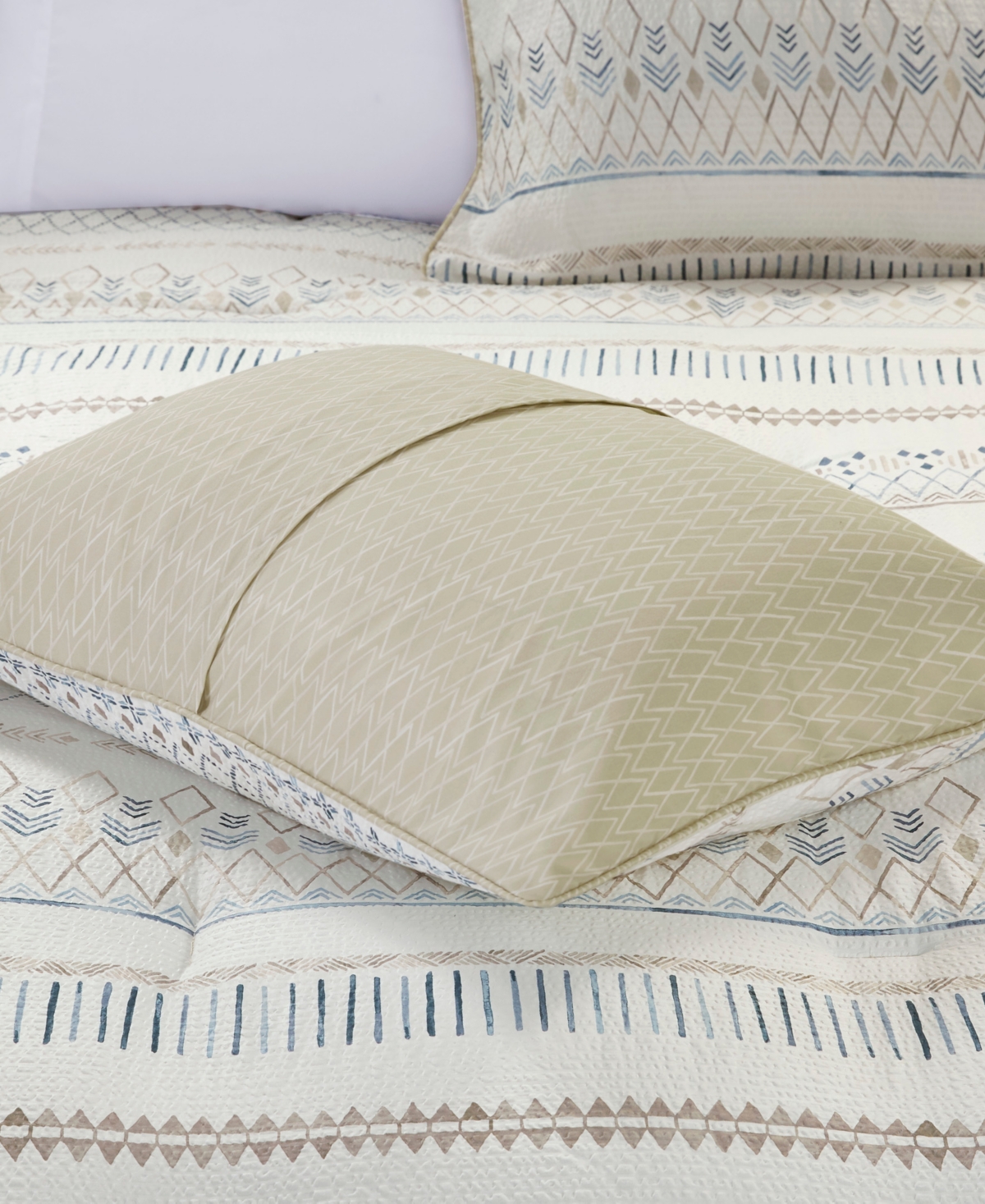 Madison Park Fraser Seersucker 5-Pc. Comforter Set, King/California King