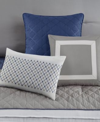 Jenson 7-Pc. Color Block Stripe Comforter Set, Queen