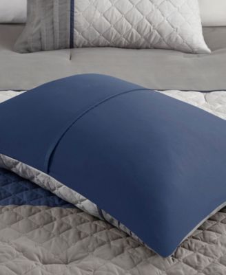 Jenson 7-Pc. Color Block Stripe Comforter Set, California King