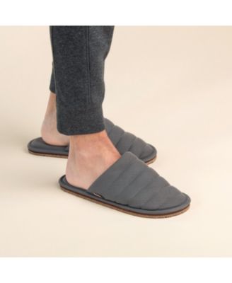 Men's Mule Slipper Artisan Quilted Indoor / Outdoor House Shoes