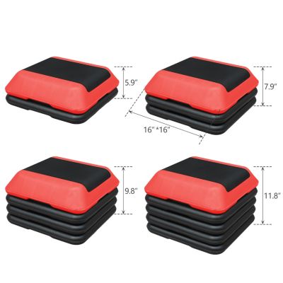 Streamdale Height-Adjustable Step Platform for Fitness