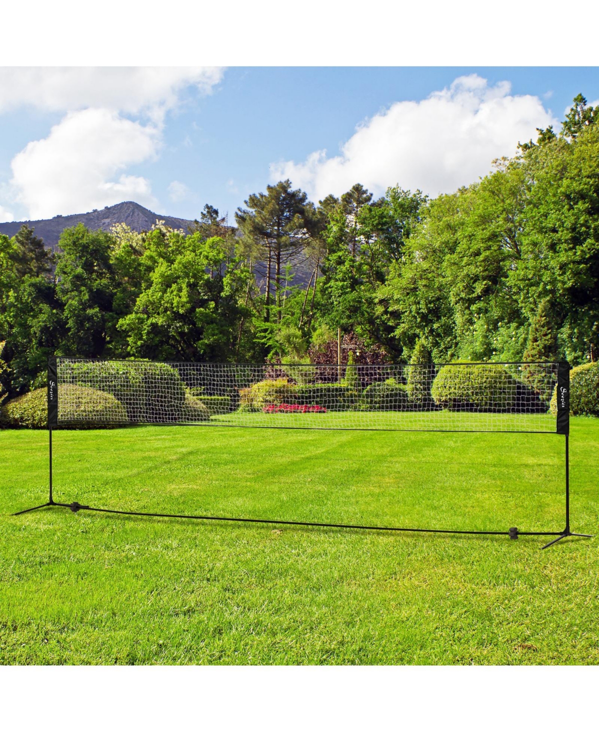 Streamdale Furniture All-in-One Portable Sports Net Set for Badminton, Pickleball & Volleyball