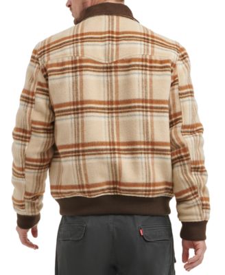 Men's Zip Corduroy-Collar Jacket