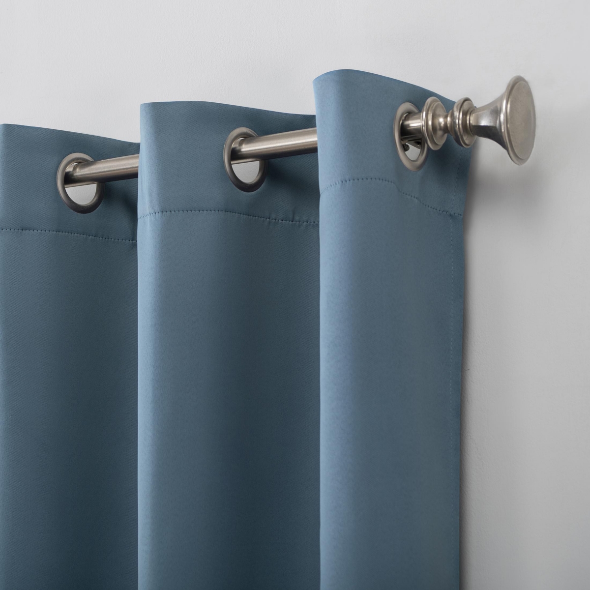 Sun Zero Preston Energy Saving Blackout Grommet Curtain Panel