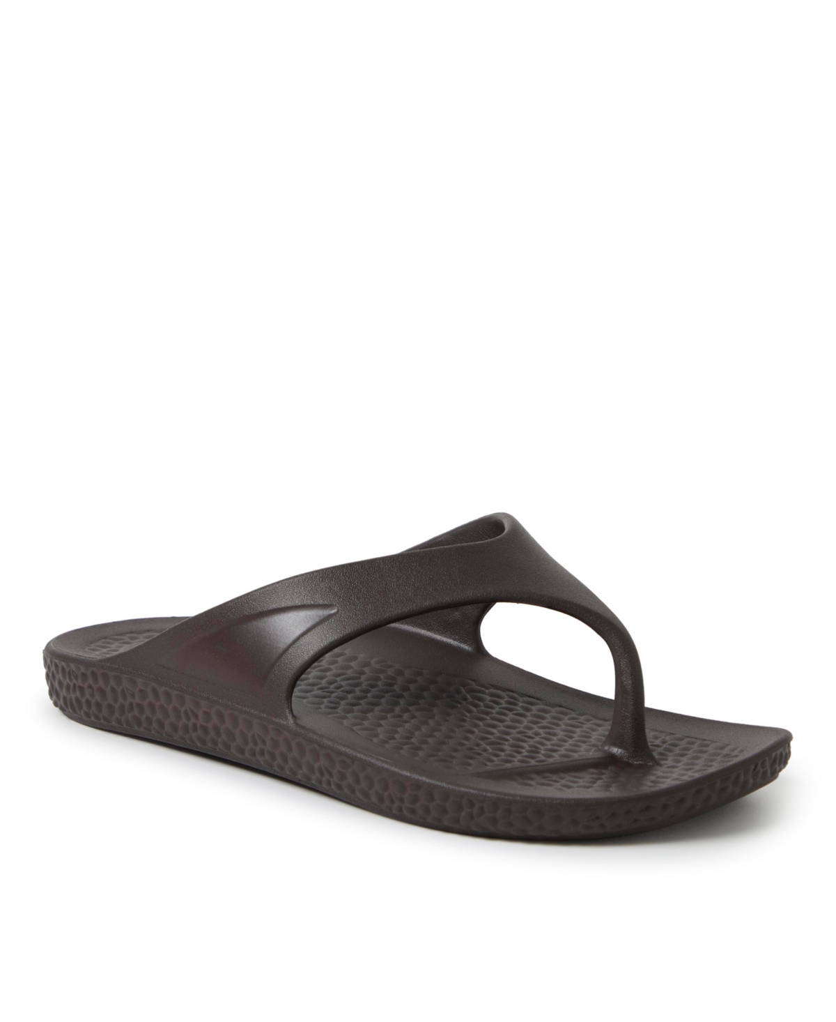 Dearfoams Men's EcoCozy Sustainable Comfort Flip Flop Thong Sandal