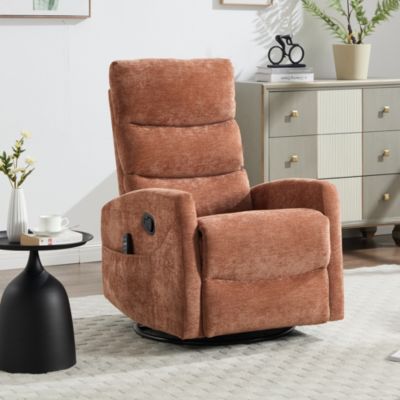 Massage Recliner - 360° Swivel & Heat Rocking Chair
