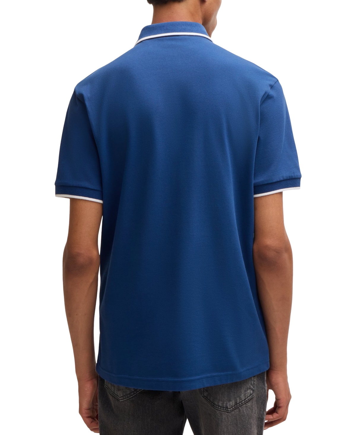 Boss by Hugo Boss Men's Cotton-Pique Slim-Fit Polo