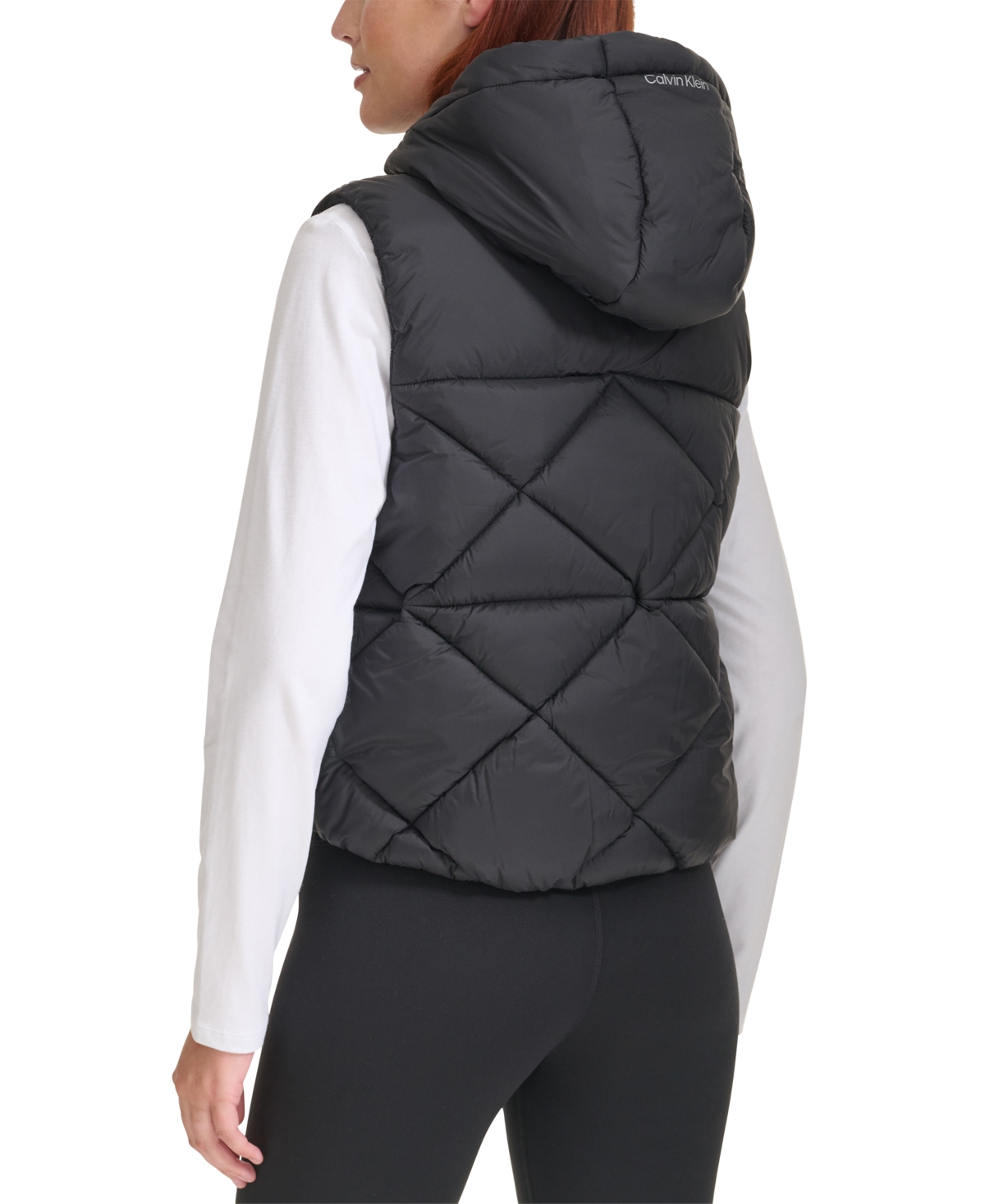 Calvin Klein Women's Quilted Hooded Vest