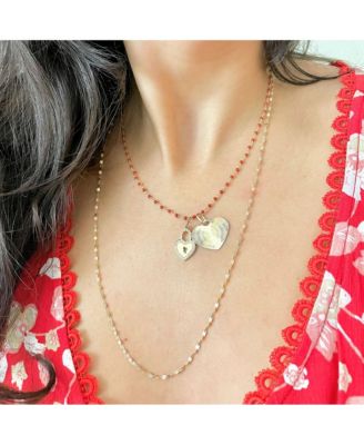 Sparkle Chain Necklace 14K Gold 24 inches