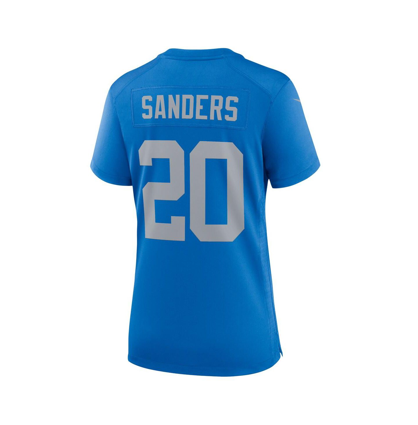 Женский топ Nike Barry Sanders Blue Detroit Lions Alternate Game Jersey — фото 2