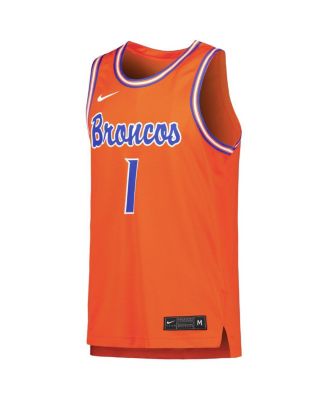 Men's 1 Boise State Broncos Replica Basketball Jersey