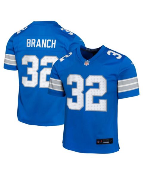 Детская игровая джерси Nike Brian Branch Detroit Lions, Blue
