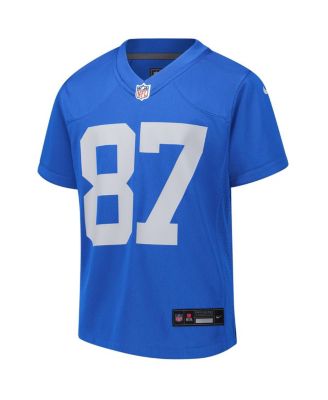 Big Boys and Girls Sam LaPorta Blue Detroit Lions Alternate Game Jersey
