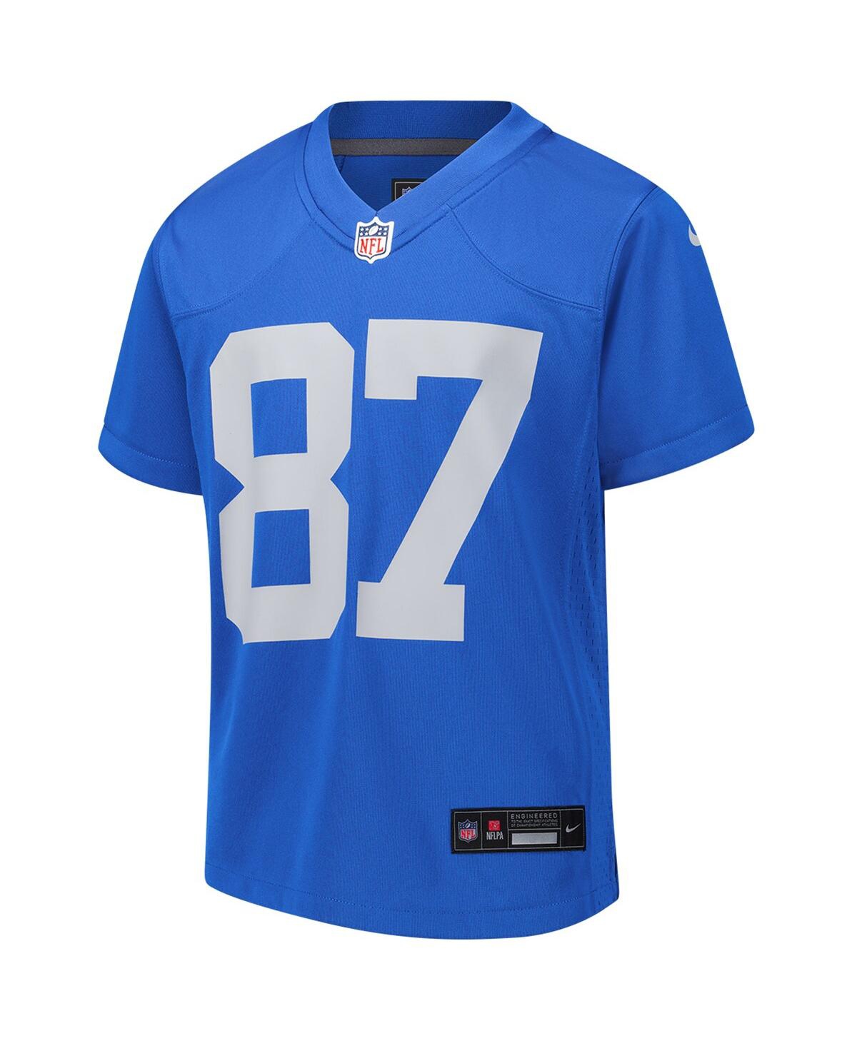 Nike Big Boys and Girls Sam LaPortaDetroit Lions Alternate Game Jersey - Blue