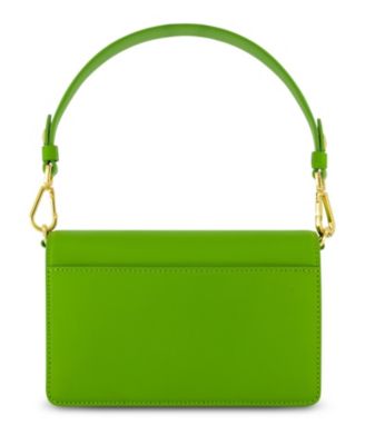 Classic Leather Gold Plated Hardware Shoulder Bag