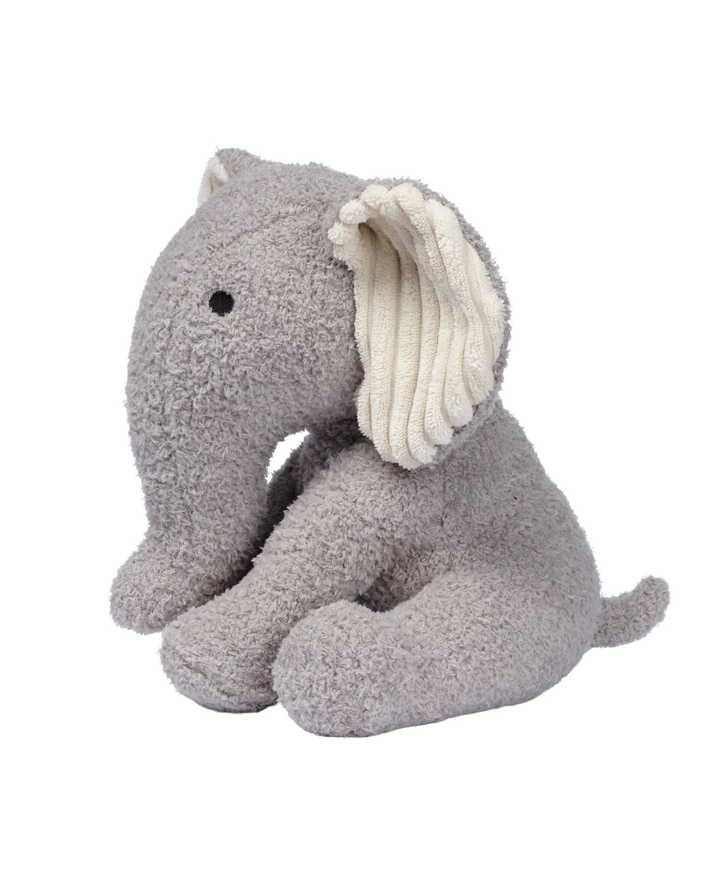 Детская мягкая игрушка Lambs & Ivy Little Peanut Soft-Boucle Elephant 9" Plush, цвет: Серый — фото 5